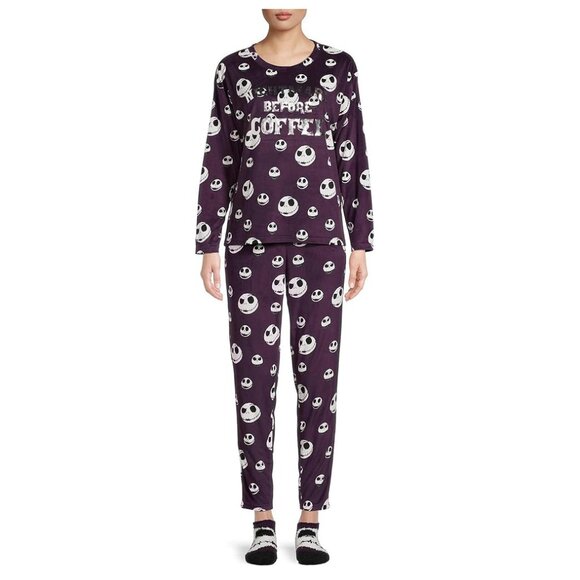 Nightmare Before Christmas 3-Piece Pajama Set w/ Socks, S NWT - Picture 1 of 5